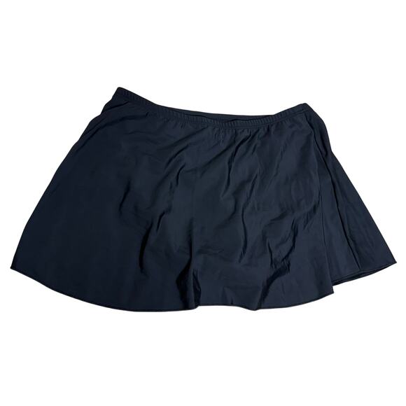 Miraclesuit NWT Black Swim Skirt Bottom Size 18 Slimming Shaping Full Coverage - Picture 5 of 13